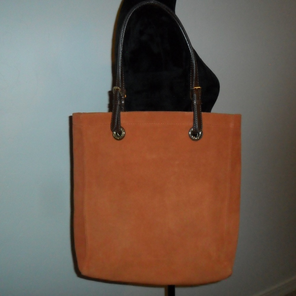 Michael Kors Suede Bag Tote NWOT Warm Terra Cotta